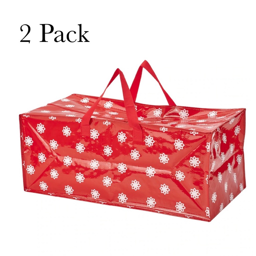 2 Pack VINTERFINT Storage bags, 13 ¾x28 ¾x11 ¾ "/20 gallon
